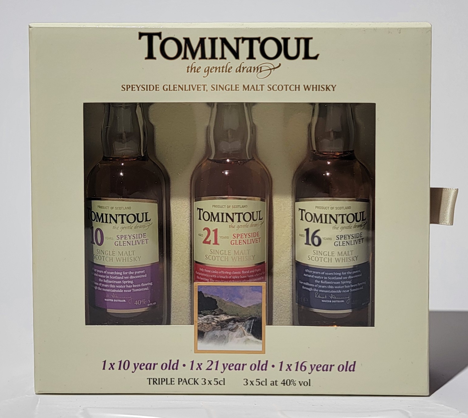 Tomintoul Tri-Pack - Mini