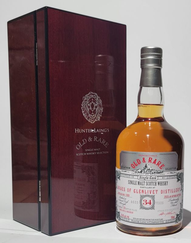 Hunter Laing Braes of Glenlivet (Braeval) 34YO